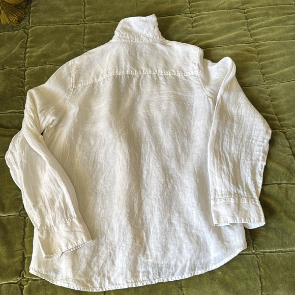Talbots Linen Button Down - Picture 4 of 4
